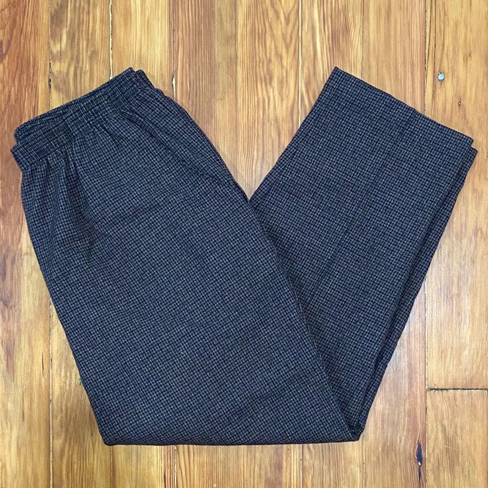 VINTAGE BRIGGS || HOUNDSTOOTH TROUSERS